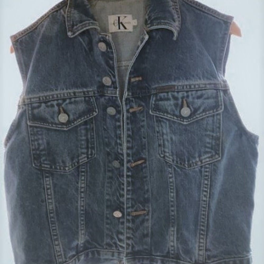 Rugged 90s Calvin Klein Denim Vest
